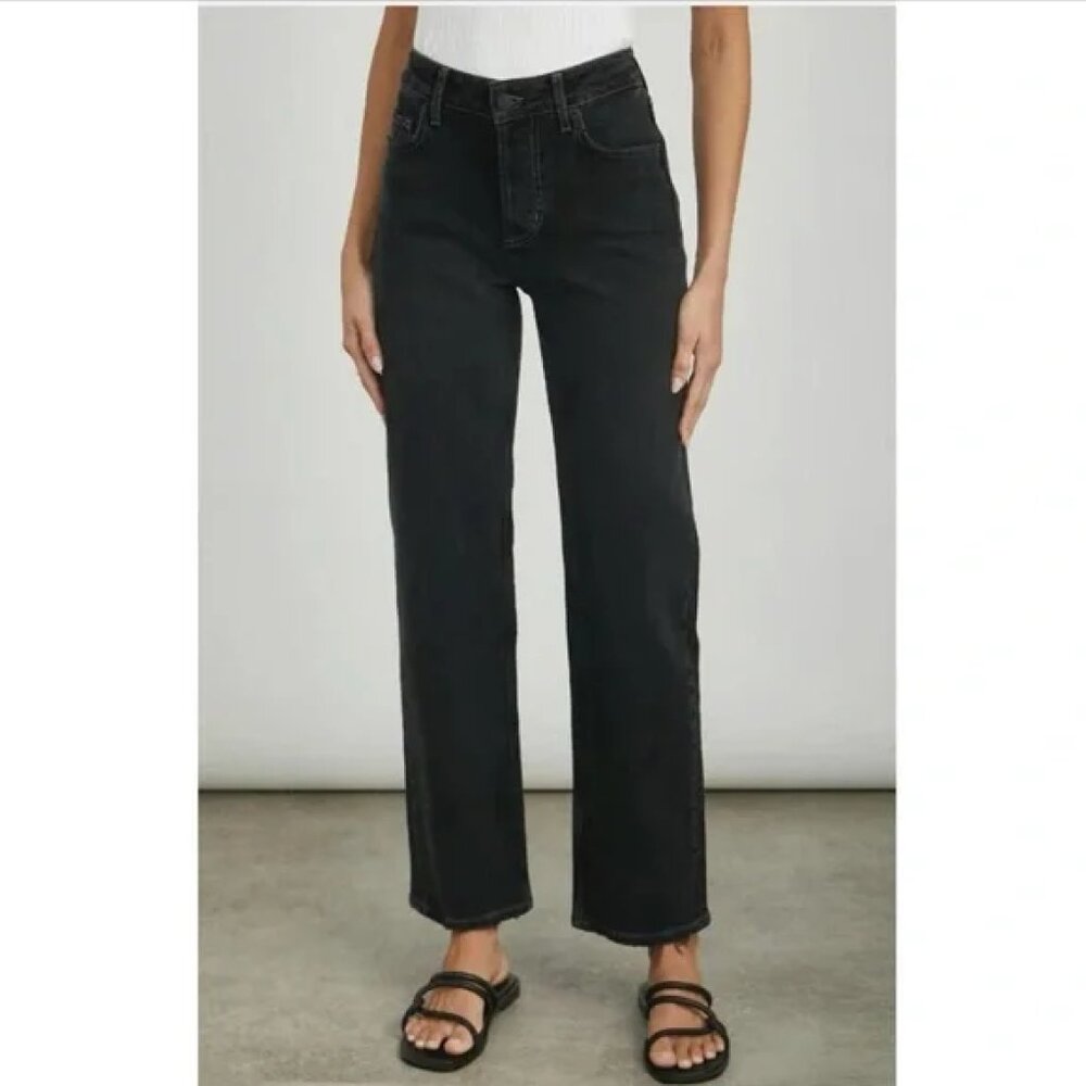 Rails Topanga straight jeans - washed black